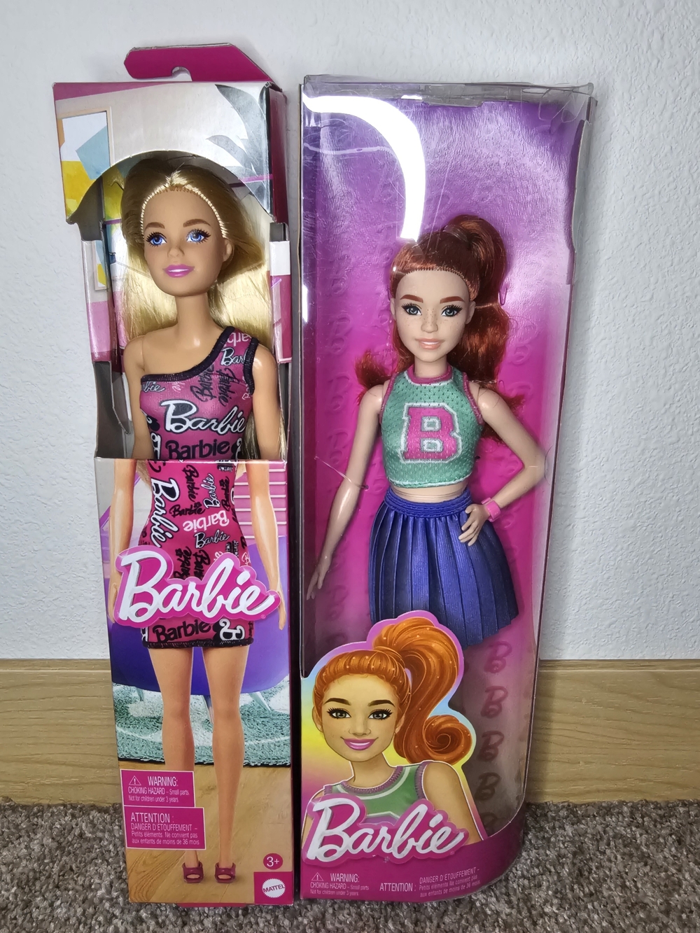 Barbie Doll Lot - Pink & Purple Fashion Dolls